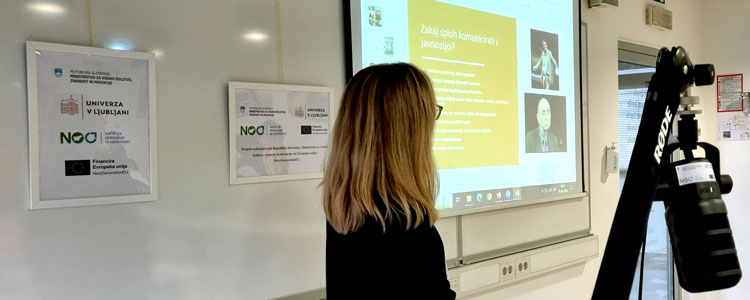 Veščine komuniciranja za dostopno znanost: podkasti, Maja Ratej