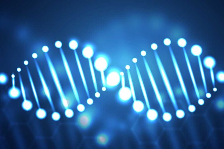 Grafični prikaz dvojne vijačnice DNK